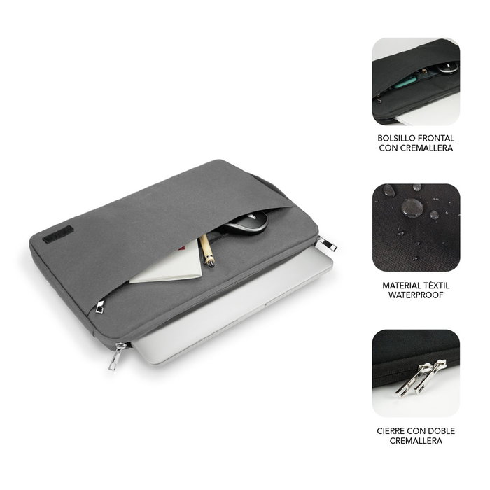 Subblim Urban Laptop Sleeve 15,6 pulgadas Gris Subblim Urban Laptop Sleeve 15,6 pulgadas Gris